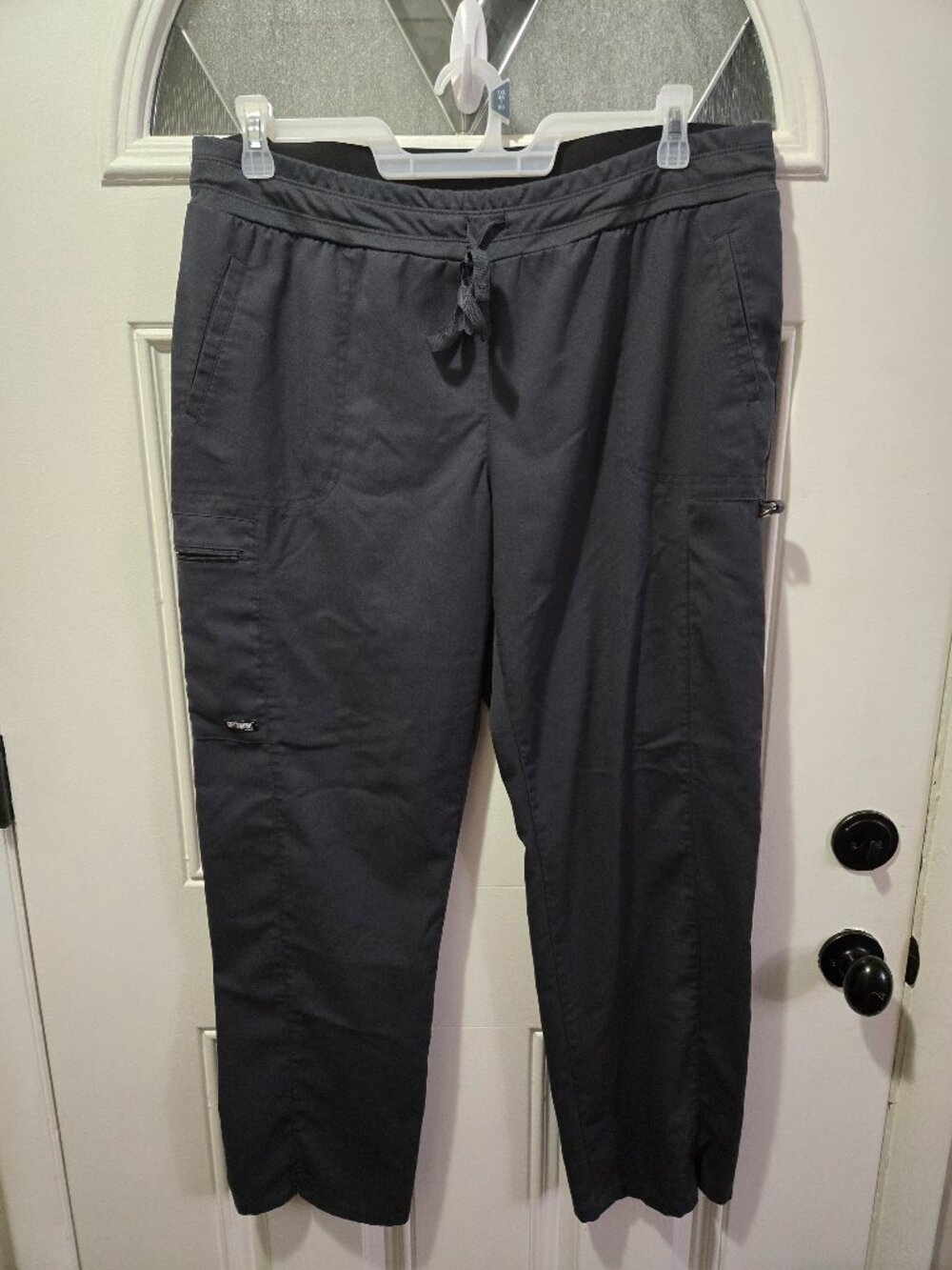 Grey's Anatomy Barco XL SPX Stretch Cargo Scrub Pants Gray Nurse Medical